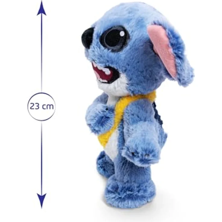 Simba Toys Disney Stitch Lei The Movie, Plüschfigur 25 cm mit Hawaiianischer Lei, offiziell lizenziert, geeignet ab 0 Monaten – Bild 2