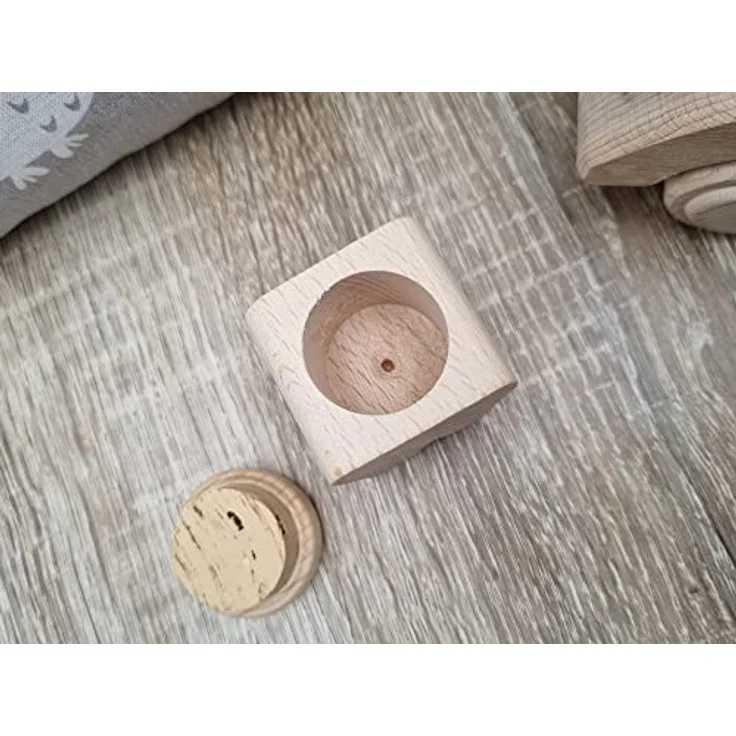 Zahndose aus Holz - Milchzahndose in Zahnform - Zahnbox aus Buche made in Austria – Bild 6