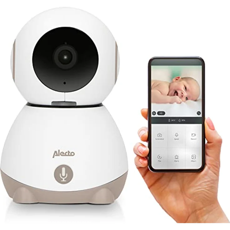 Alecto, Babyphone, SMARTBABY10BE (Babyphone mit Kamera) – Bild 1