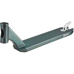 Apex Stuntscooter Apex Pro Stunt-Scooter Deck 580 (49cm) Splash grau/türkis, Aluminium 6082, T6, mit Schienen für Grinding und abgerundeter Flex Bremse