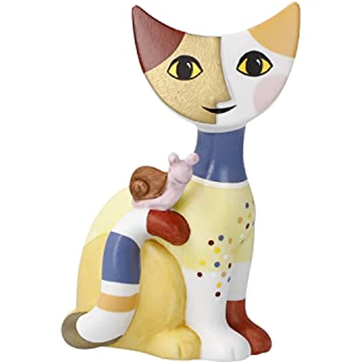 Goebel Sammelfigur Figur Rosina Wachtmeister - "Nicola" (1 St), Katze, Minikatze mit Schnecke – Bild 2