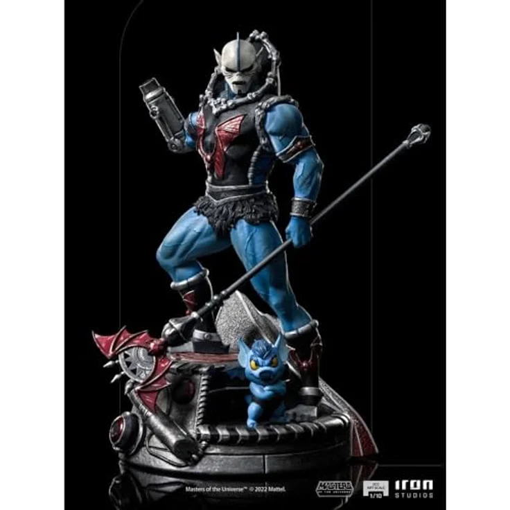 Iron Studios Masters of the Universe Hordak & Imp Statue 1/10, detailierte Sammelfigur mit passender Base, 25 cm groß – Bild 3