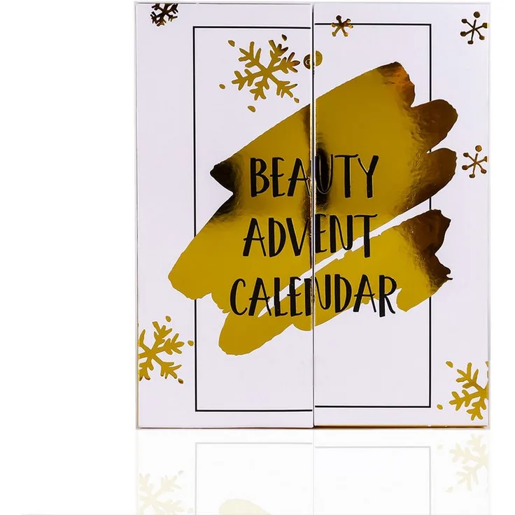 ACCENTRA Adventskalender GOLD, Dekorative Kosmetik mit exquisiter Auswahl an Beauty-Produkten