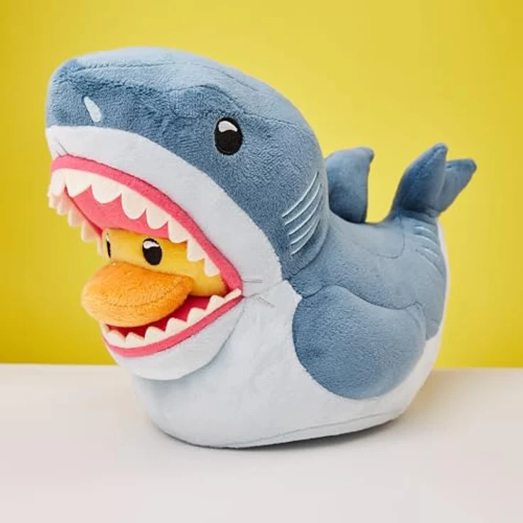 TUBBZ Bruce Plüsch-Gummiente, offizielles Jaws Merchandise, 20cm, Maschinenwaschbar, ideal für Sammler und Fans – Bild 3