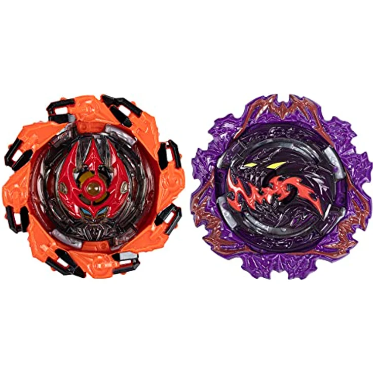 Beyblade Burst QuadStrike Dual Pack, 2 Stück Wettkampfkreisel Ambush Nyddhog N8 und Poseidon P8 – Bild 3