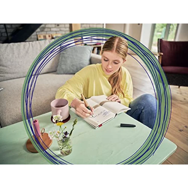 Klimaneutraler Füller - STABILO Grow in moosgrün/Eiche - Einzelstift - inklusive Patrone – Bild 4