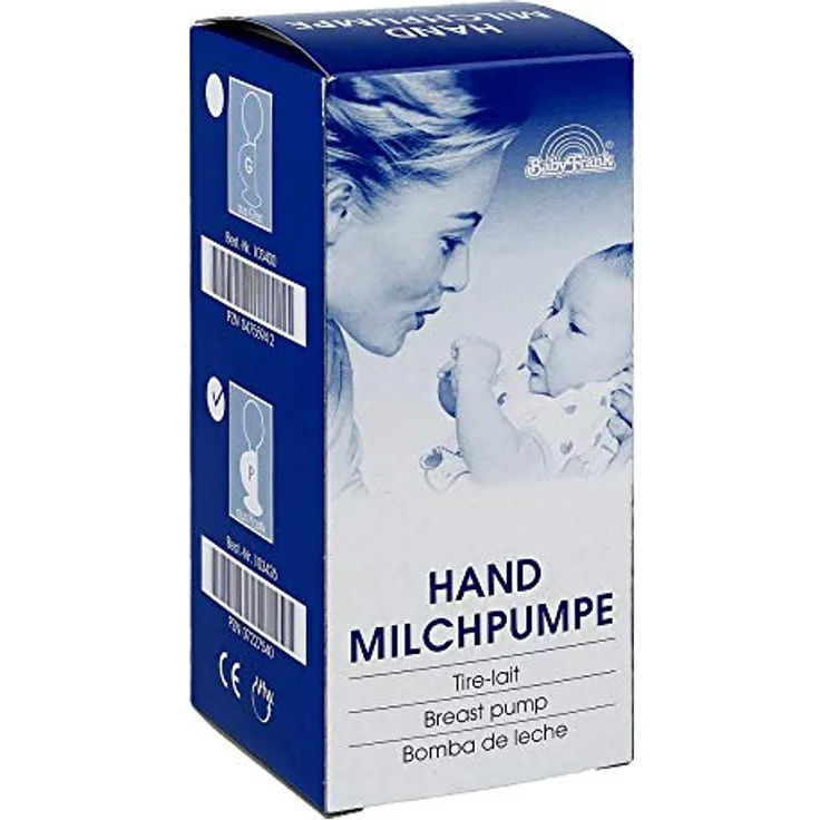 Baby-Frank Milchpumpe Hand Kunstst.unzerbrechl.10342 1 St Pumpe, optimal für den täglichen Gebrauch geeignet.