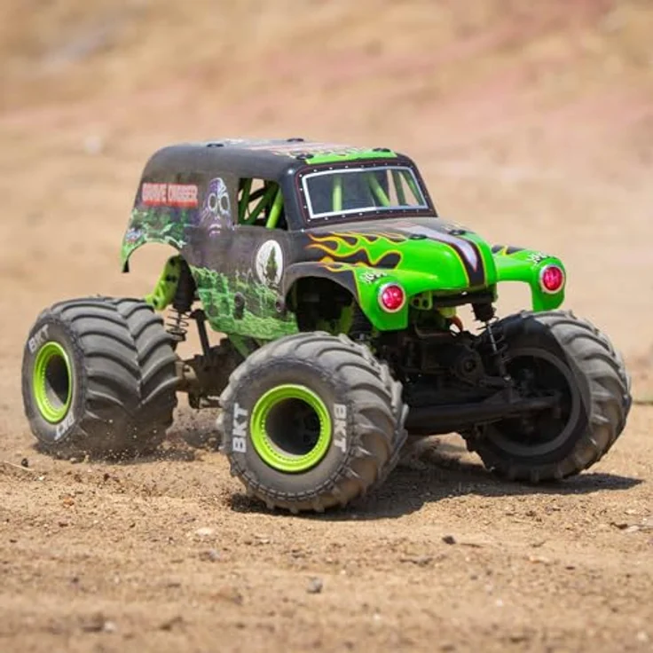 Losi Mini LMT 4WD-Monstertruck, ferngesteuertes Auto mit offiziell lizenzierten Stellen, 2er Pack – Bild 5