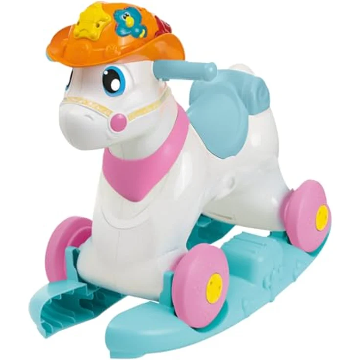 Chicco Miss Baby Rodeo, interaktives Schaukelpferd mit Soundeffekten für Mädchen, max. 25 kg, Lernspielzeug für Kinder 1-3 Jahre – Bild 1