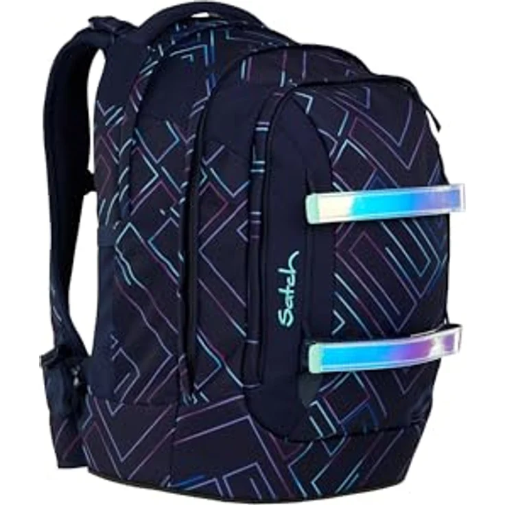 Satch Pack Set Ergonomischer Schulrucksack für die 5. Klasse, 30L Stauraum, robust und wasserabweisend – Bild 4