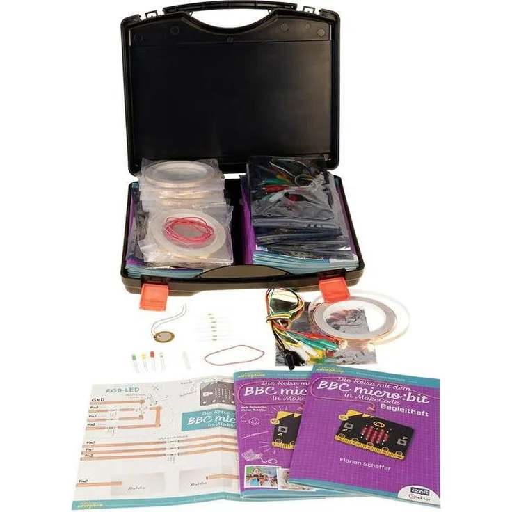 Joy-it Electronic Adventure, "Die Reise mit dem micro:bit V2", REFILL-KIT mit 10 Einheiten für Mikrocontroller-Experimente