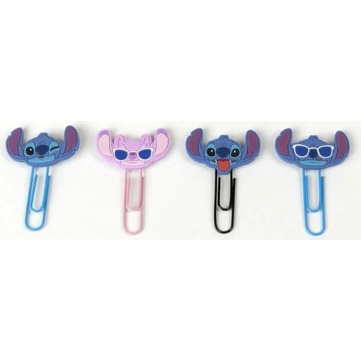 Disney Lilo und Stitch Büroklammern 4er-Set, modernes und funktionales Bastelset für Büro, Schule und Alltag – Bild 2