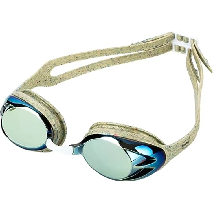 Fashy Unisex Power Mirror Schwimmbrille, Comfort, gold