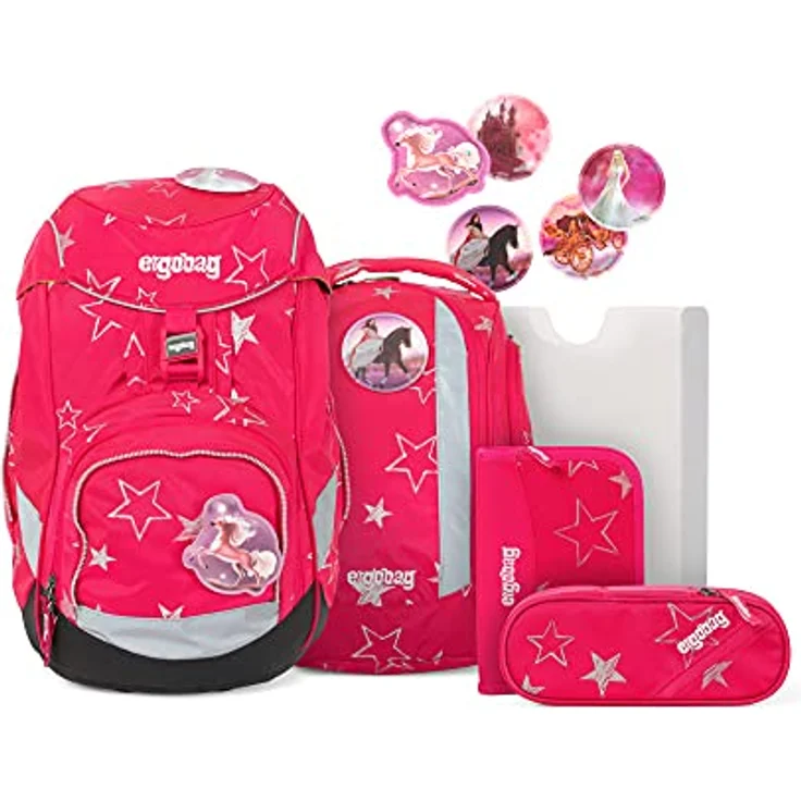 ergobag Schulrucksack-Set 6tlg. CinBärella – Bild 1