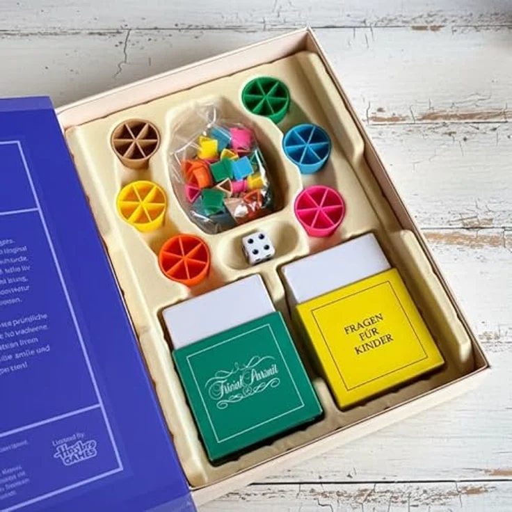 Gomazing Trivial Pursuit Vintage Buch Design Edition, Quizspiel mit 200 Fragen für 2 bis 6 Spieler ab 8 Jahren, Brettspiel im eleganten Buchformat – Bild 4