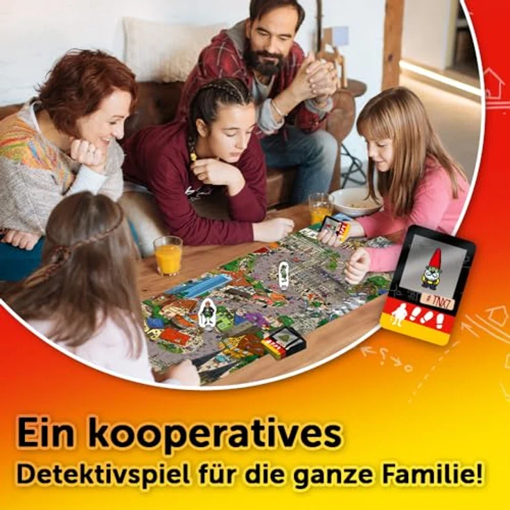 Trefl Spy Guy Deutschland, Kooperatives Detektivspiel mit großem Spielbrett (111 cm), für 1-4 Spieler ab 5 Jahren, ideale Familienunterhaltung – Bild 3