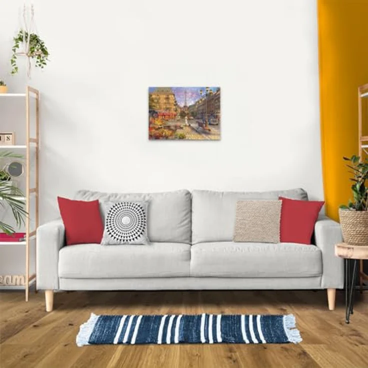 Ravensburger Puzzle 12000198 - Spaziergang durch Paris - 500 Teile Puzzle für Erwachsene und Kinder ab 12 Jahren, Stadt-Puzzle Paris, Verschiedene Farben – Bild 5