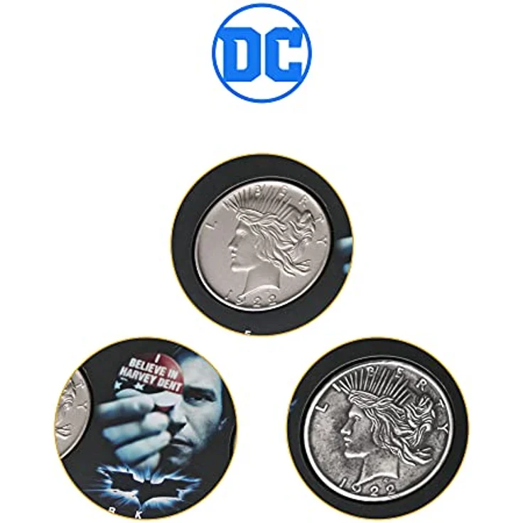 The Noble Collection Batman Harvey Dent Two Face Coin Set – Bild 3