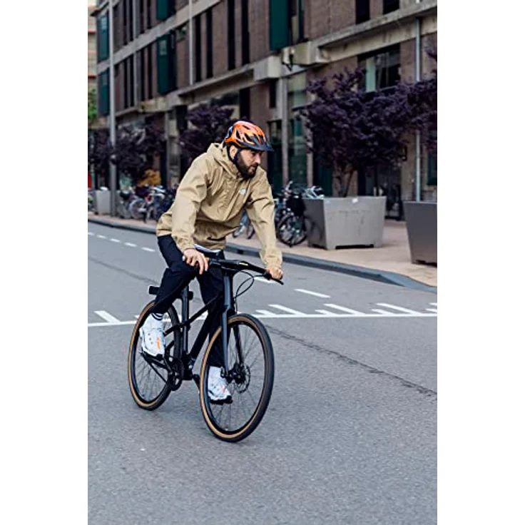 Abus Urban-I 3.0 ACE, Kinderfahrradhelm in Goudfish Goudange, Größe M 52-58 cm – Bild 6