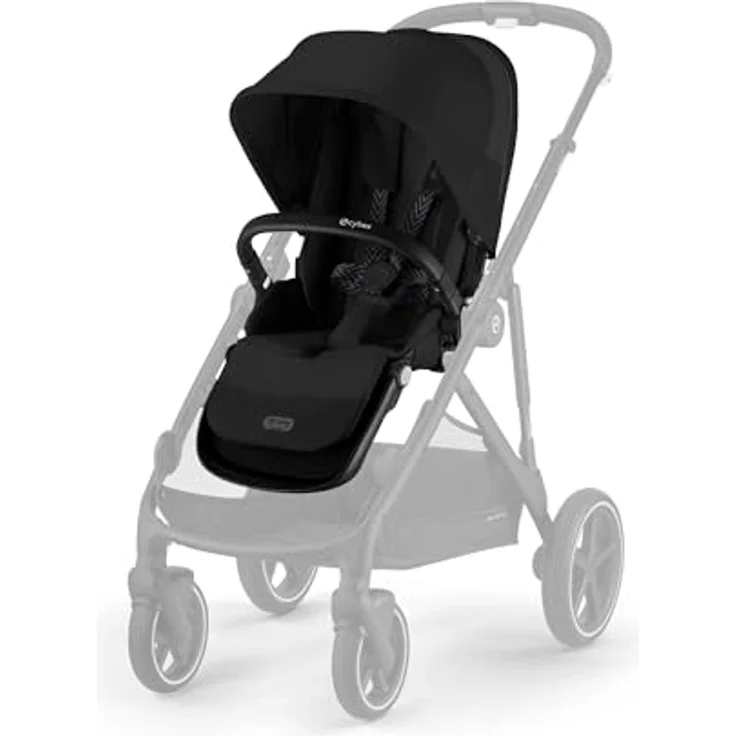 Cybex 2023 Sitzeinheit GAZELLE S BLK Moon Black (Cybex Gold Line) – Bild 2