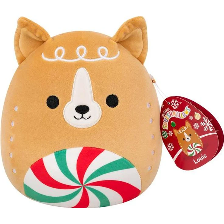 Jazwares SQM Weihnachtsstyles, 19 cm Kuscheltier im Weihnachts-Look, waschbar