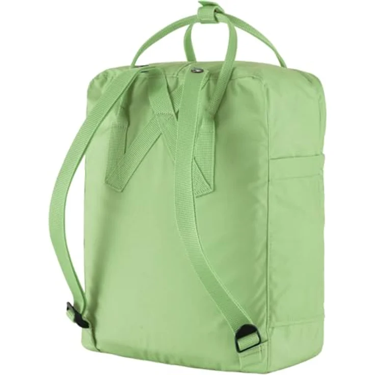 Fjällräven Kånken Rucksack 38 cm, Strapazierfähiges Vinylon F Material, Reißverschluss-Öffnung, Herausnehmbares Sitzkissen, Grau – Bild 2