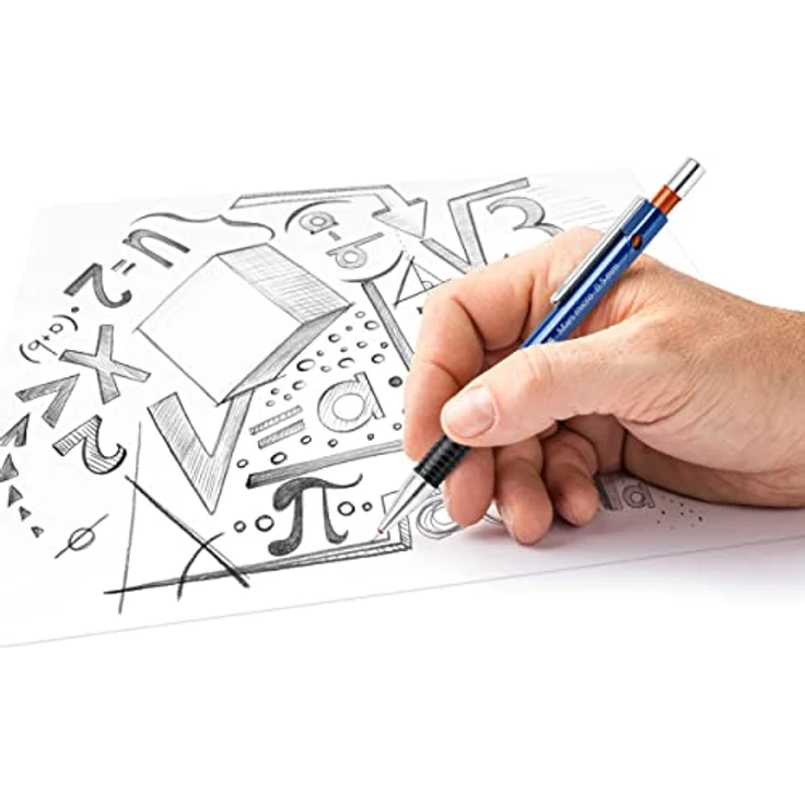 STAEDTLER Marsmicro-Druckbleistift 3er Etui, hochwertige Druckbleistifte mit gummiertem Griff, Strichstärken 0,3/0,5/0,7 mm – Bild 7