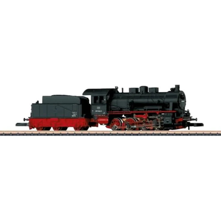 Märklin 88986 Z Dampflok BR 055 der DB, Modell-Schnellzuglokomotive, Spur Z, vormontiert, schwarz, mit Beleuchtung – Bild 2