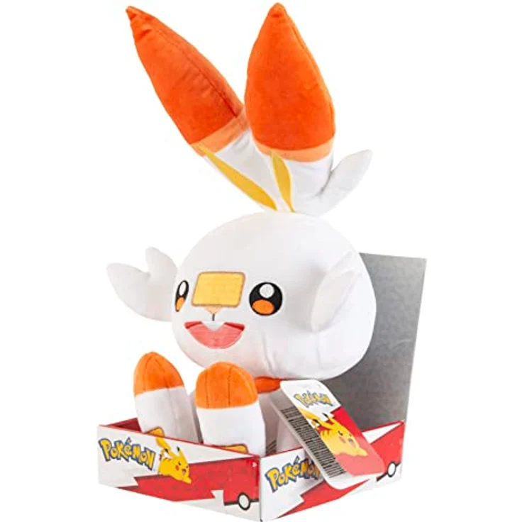 Pokémon Kuscheltier Hopplo 30 cm, Plüsch – Bild 4