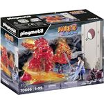 PLAYMOBIL 70666 Sasuke vs. Itachi Spielset, Ninja-Action mit beweglichem Susano'o und abnehmbaren Zubehör, Mehrfarbig