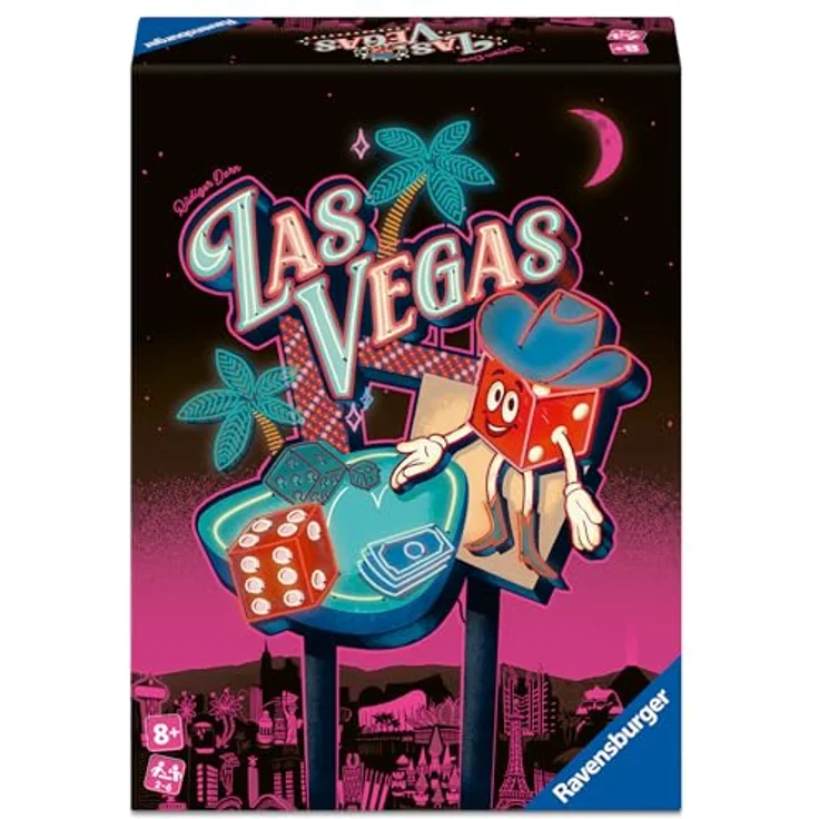 Ravensburger 24903 - Las Vegas - Taktisches Würfelspiel für 2-5 Spieler, ab 8 Jahren, mit Erweiterungsmodulen "Biggys" und "Bandit" in handlichem Format – Bild 2