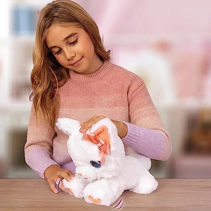 Club Petz Bella, Funktionsplüsch Plüschkatze mit Sounds und über 10 Klangreaktionen, 30 cm groß, für Kinder ab 3 Jahren – Bild 4