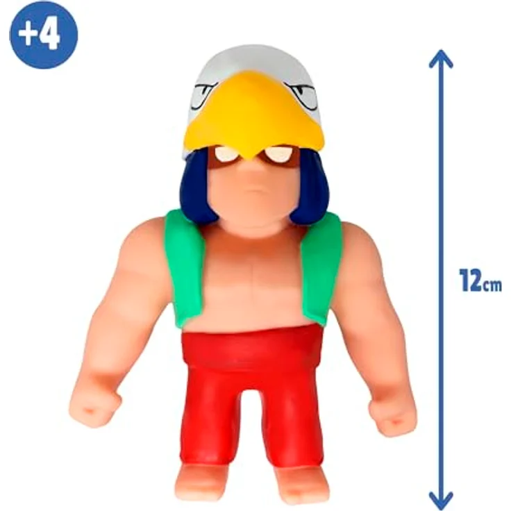 Bizak Monsterflex Brawl Stars BO Figur, super ausziehbar und elastisch, 13 cm, ideal zum Sammeln für Fans und Kinder ab 8 Jahren – Bild 4