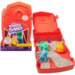 Spin Master Kinetic Sand - Sandy Farm Set, kreativer Bastelsand für spielerische Feinmotorik und handwerkliche Fähigkeiten