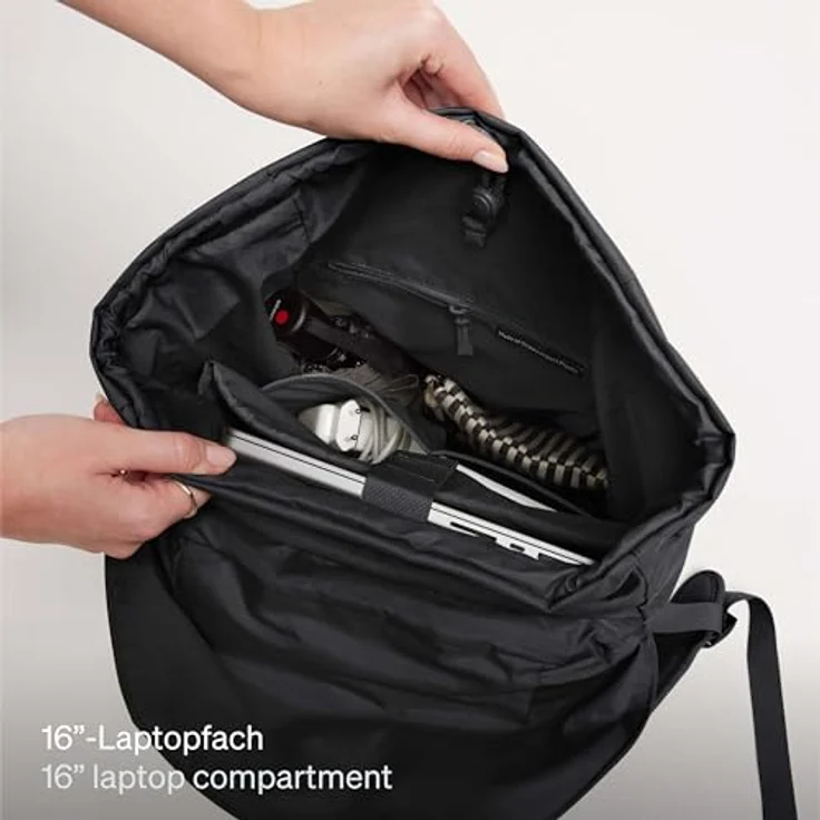 Got Bag FLAP PACK, Wanderrucksack mit Laptopfach, wasserabweisend, Volumen 18,5 - 22,5 l, ergonomisch – Bild 5