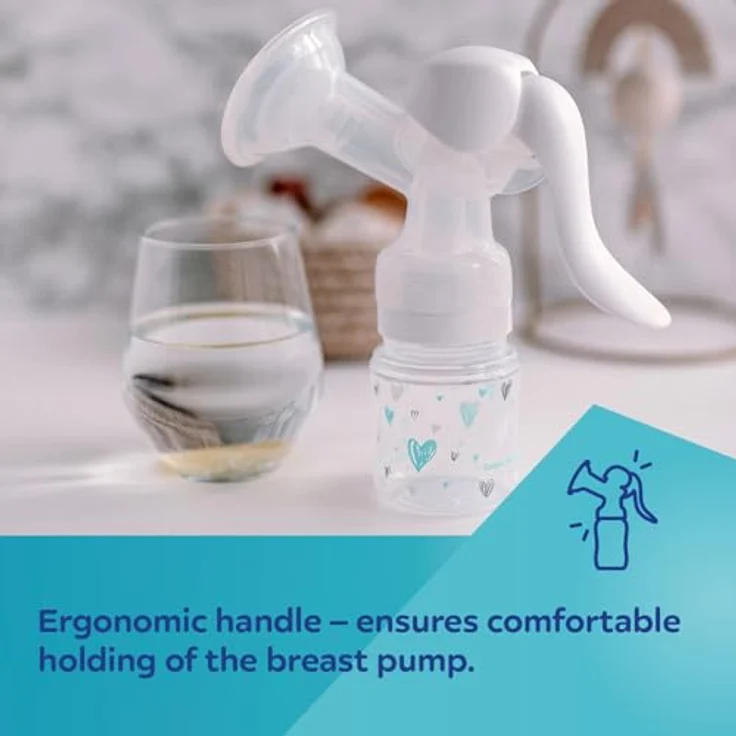 Canpol Babies Basic Milchpumpe, manuelle Muttermilchpumpe mit einfacher Reinigung und intuitiver Anwendung, 1 St. – Bild 5