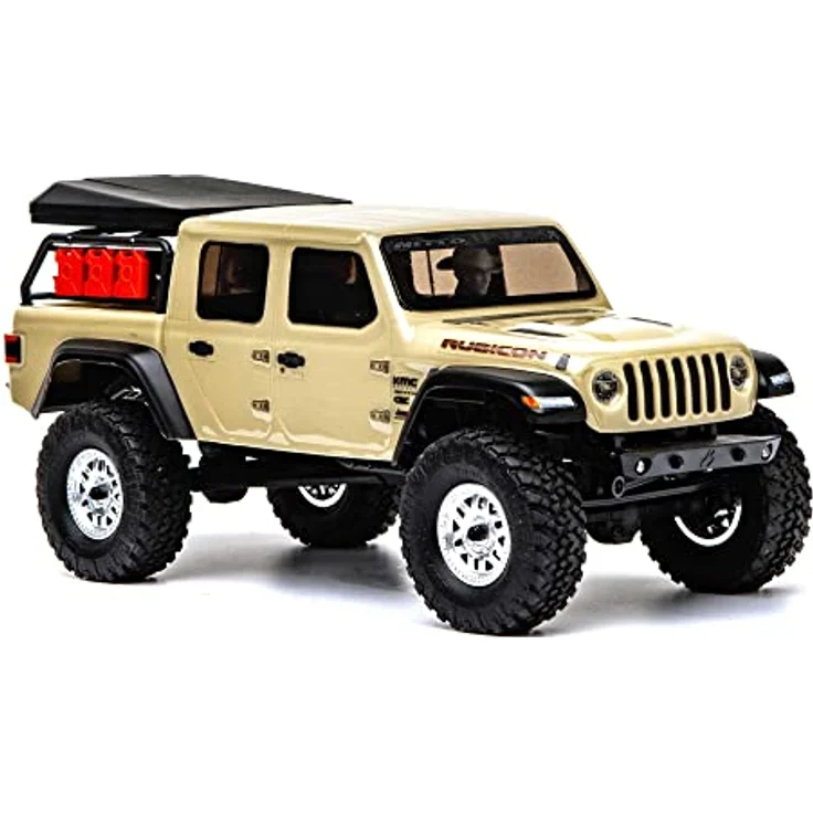 Axial 1/24 SCX24 Jeep JT Gladiator 4WD Rock Crawler Brushed RTR, Beige – Bild 2
