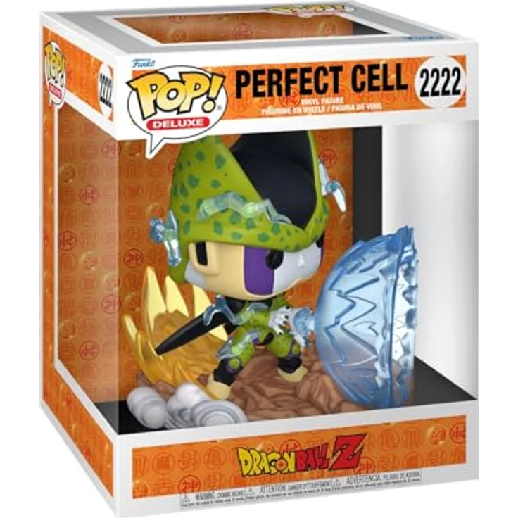 Funko Pop! Z - Cell (Vs Gohan) Deluxe Sammelfigur, offiziell lizenziert, PVC, Standardgröße – Bild 1