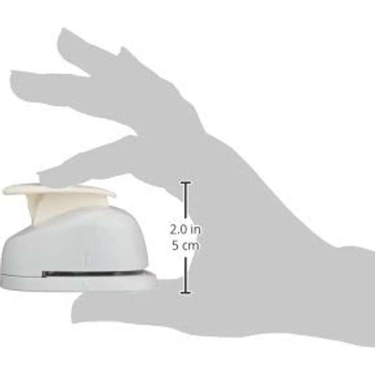 Rayher Hobby 89841000 Motivstanzer Taube, ø 2,54 cm- 1 Zoll, geeignet für Papier/Karton bis zu 200g/m² – Bild 4