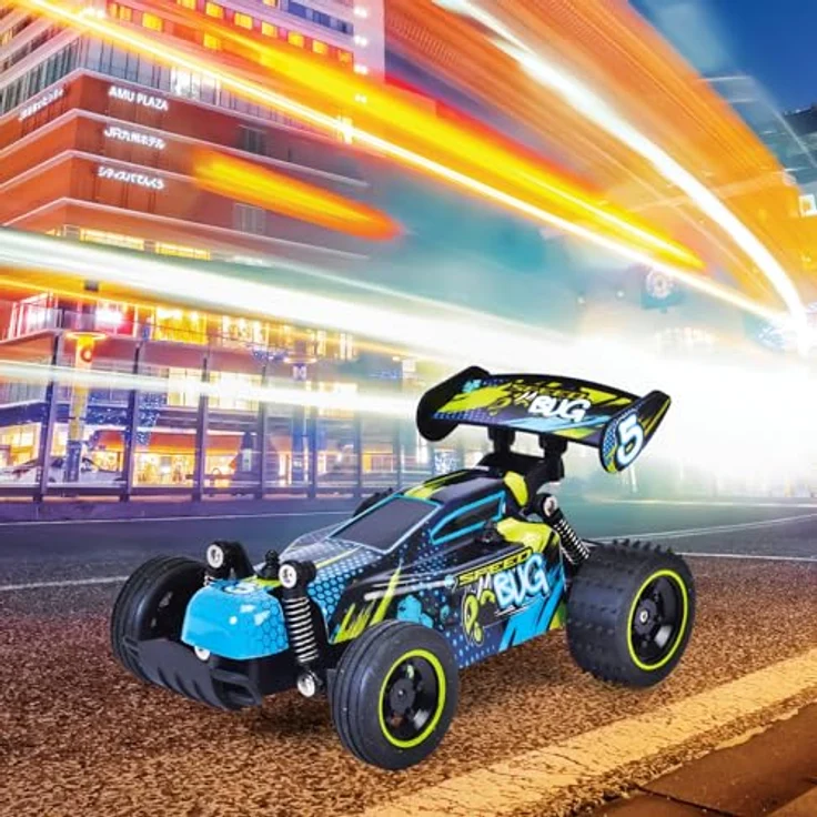 Dickie Toys RC Speed Bug 1:24, Ferngesteuertes Einsteiger Modellauto mit 2,4 GHz Fernbedienung, 8 km/h, für Kinder ab 6 Jahren – Bild 6
