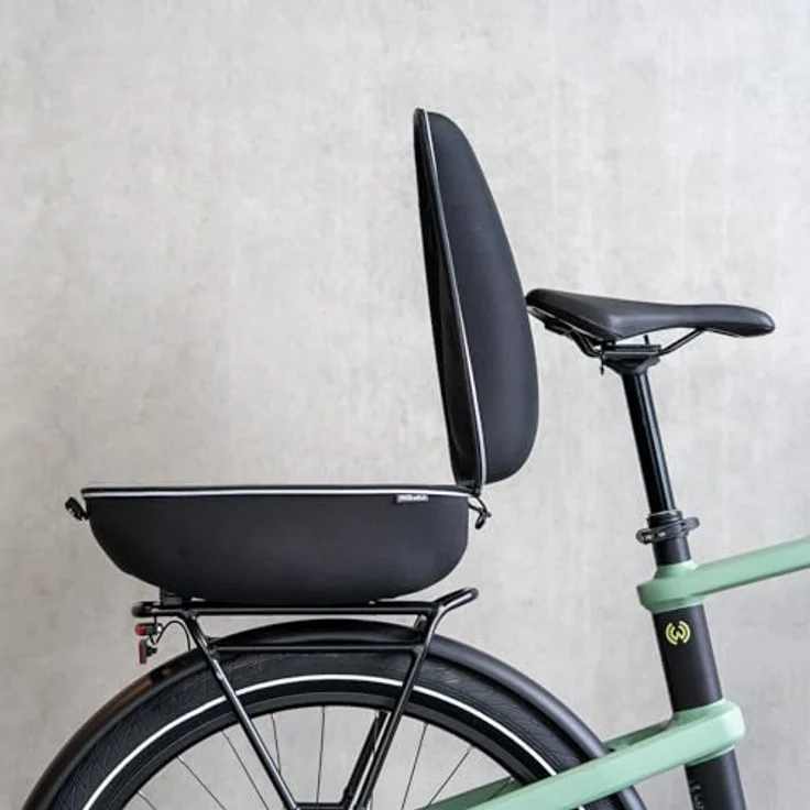 XLC Unisex – Erwachsene Cargo Box Carry More BA-B06, Schwarz, 270x220x420 – Bild 2