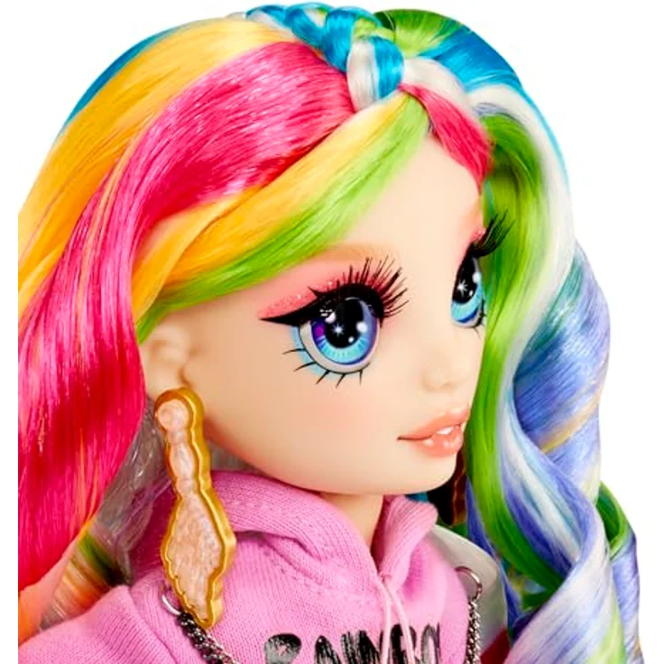 Rainbow High Anziehpuppe Creative Crystals Fashion Doll Amaya, Kristalllook Outfit mit Zubehör und DIY Kristallring – Bild 10