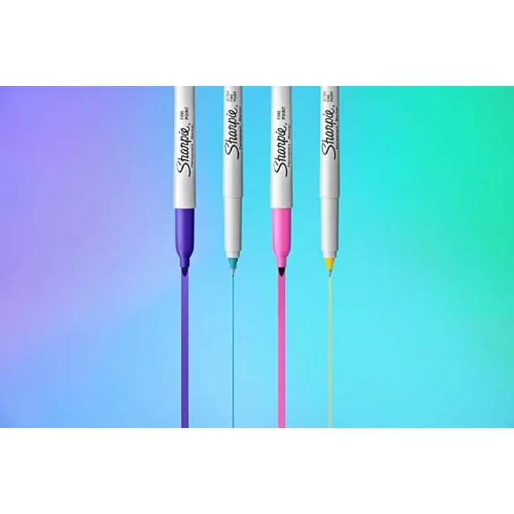 Sharpie Permanentmarker Glam Pop, feine Spitze, 24er Pack, bunte Farben – Bild 3