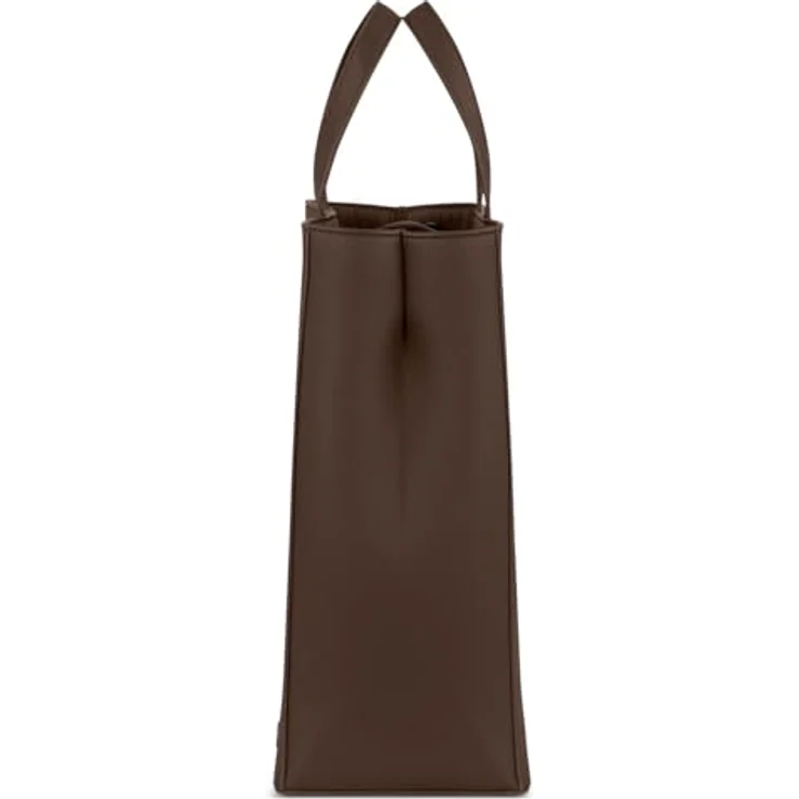 ABC Design Tote Bag Daily, Design-Tragetasche aus veganem Leder mit drei großen Staufächern, braun – Bild 3