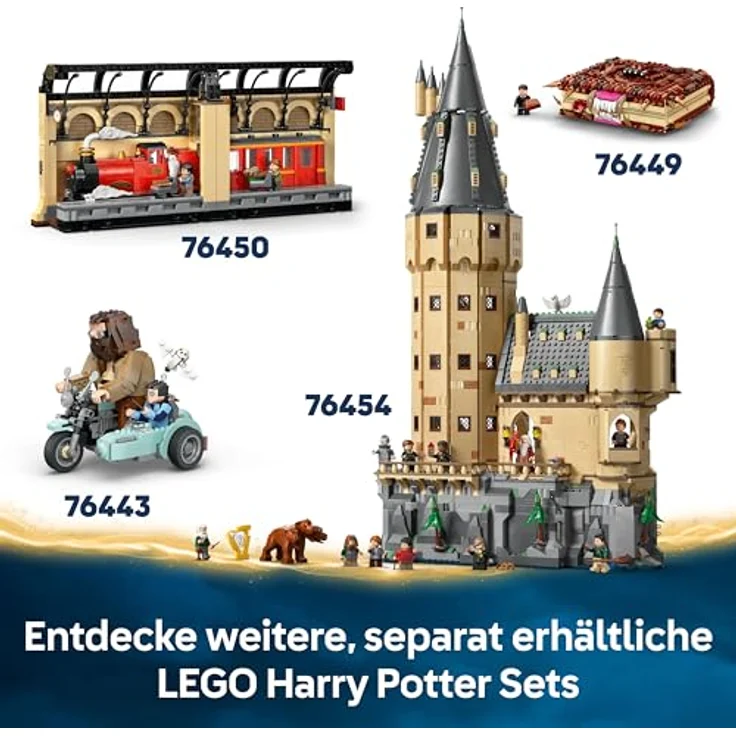 LEGO Harry Potter 76448, Fawkes - Dumbledores Phönix, 299 Teile, bewegliche Figur, Zubehör und Mini-Figur von Baby Fawkes, ab 8 Jahre – Bild 7