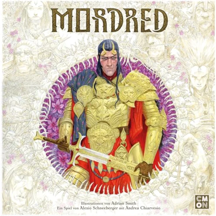 CMON Mordred, Strategisches Area Control Spiel für 2-4 Spieler, ab 14 Jahren, 90 Minuten, Deutsch mit 63 Miniaturen und asymmetrischen Fraktionsfähigkeiten – Bild 2