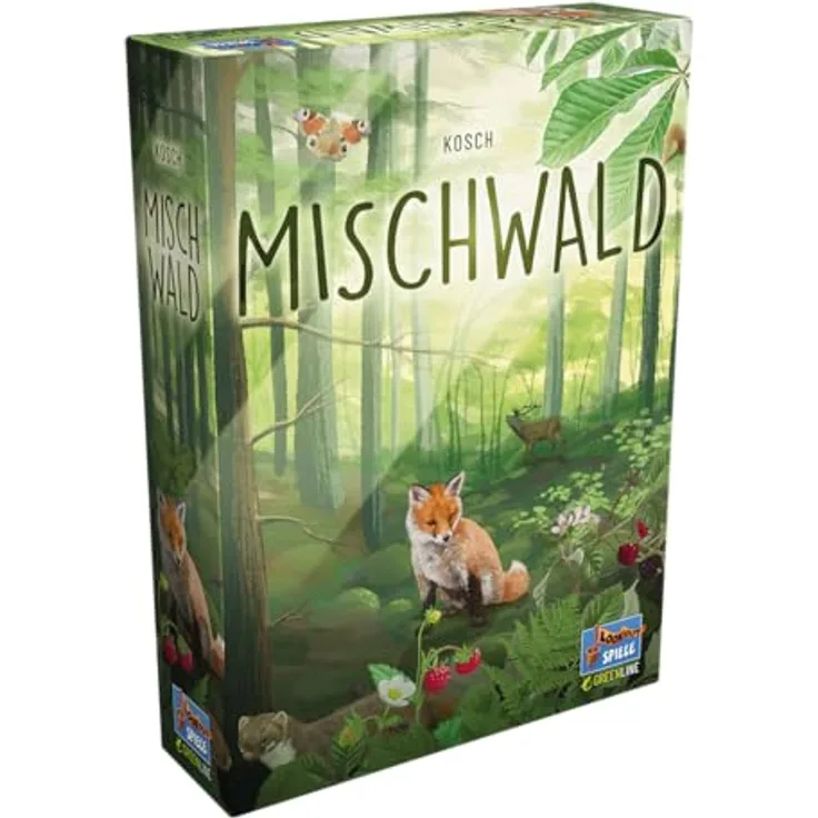 Lookout Mischwald Familienspiel Kartenspiel 2-5 Spieler Ab 10+ Jahren 60 Minuten Deutsch Mehrfarbig Bunt