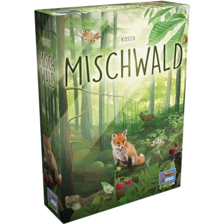 Lookout Mischwald Familienspiel Kartenspiel 2-5 Spieler Ab 10+ Jahren 60 Minuten Deutsch Mehrfarbig Bunt – Bild 1
