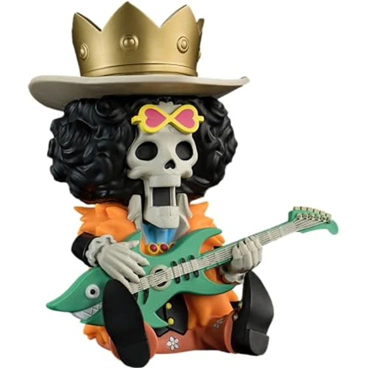 Plastoy Sparschwein One Piece: Brook, Sammelfigur für Fans der Anime-Serie – Bild 1