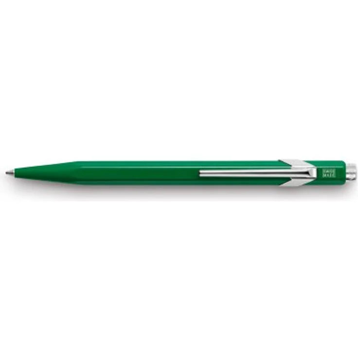 Caran d'Ache 849 Classic, Druckkugelschreiber in Grün, nachfüllbar, leichtmetall-Schaft – Bild 1